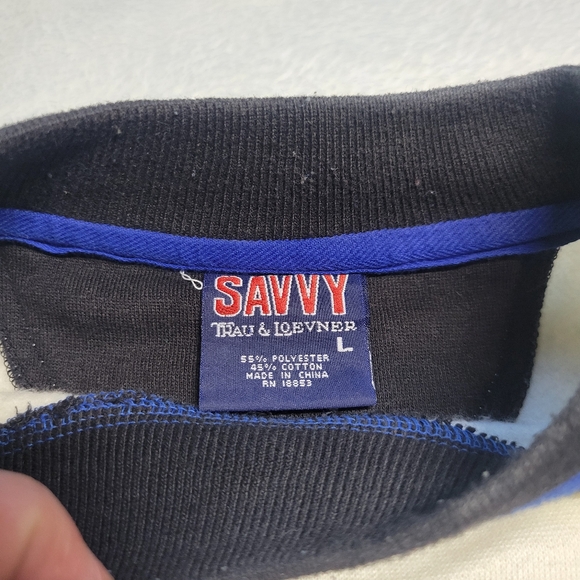 VTG University Of Kentucky Wildcats Crewneck Spellout Large Blue Stripe NCAA - Picture 6 of 8